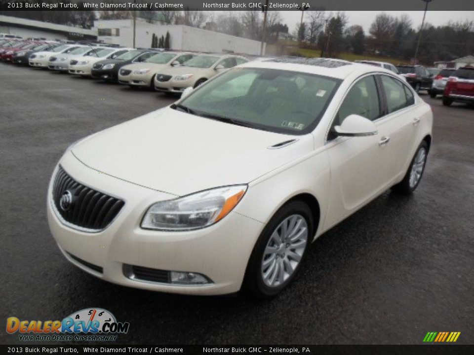 2013 Buick Regal Turbo White Diamond Tricoat / Cashmere Photo #2