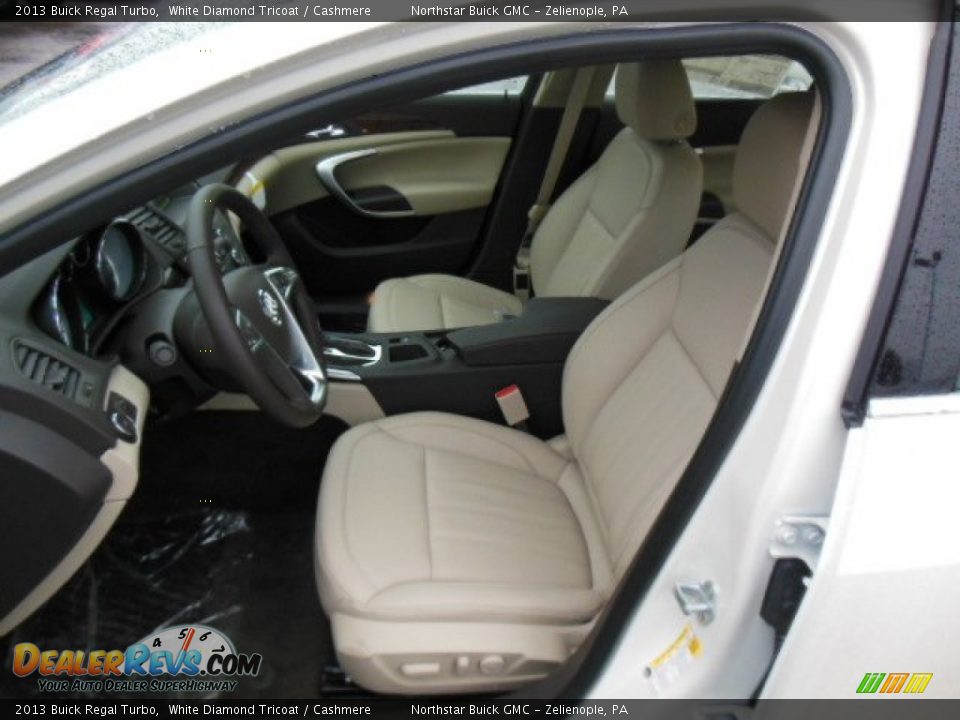 2013 Buick Regal Turbo White Diamond Tricoat / Cashmere Photo #11