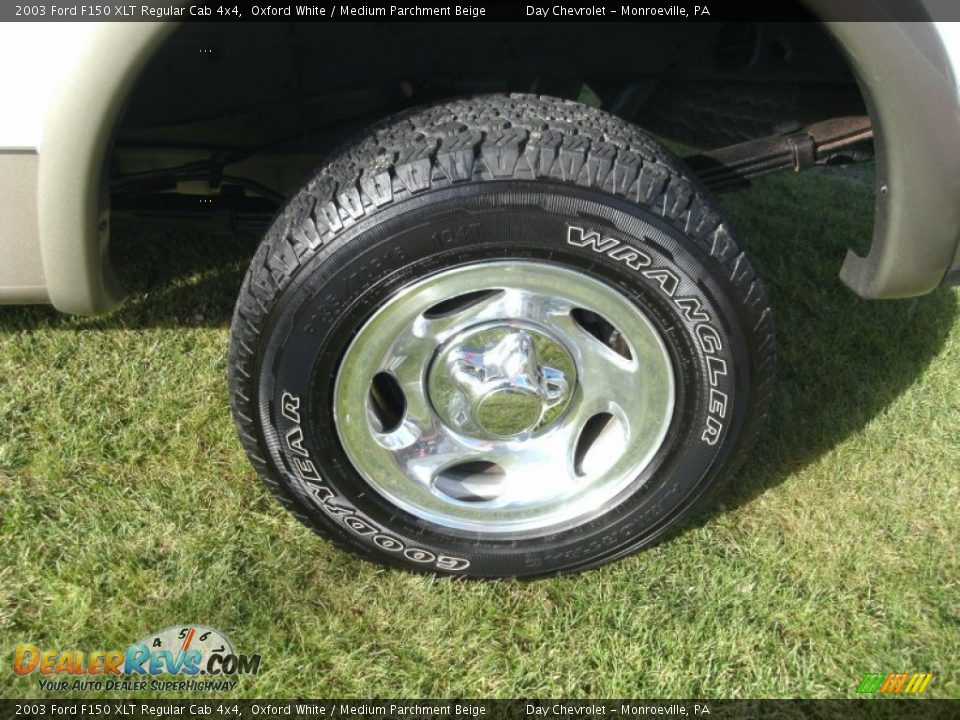 2003 Ford F150 XLT Regular Cab 4x4 Wheel Photo #11