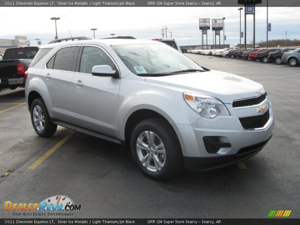 2011 Chevrolet Equinox LT Silver Ice Metallic / Light Titanium/Jet Black Photo #3