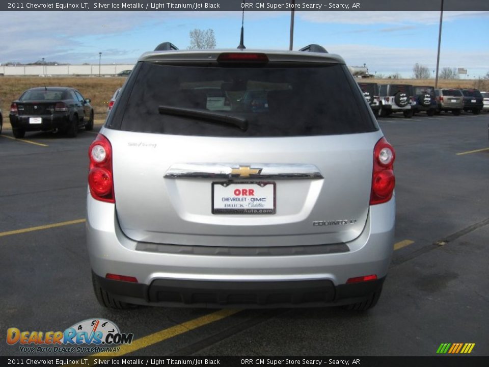2011 Chevrolet Equinox LT Silver Ice Metallic / Light Titanium/Jet Black Photo #6