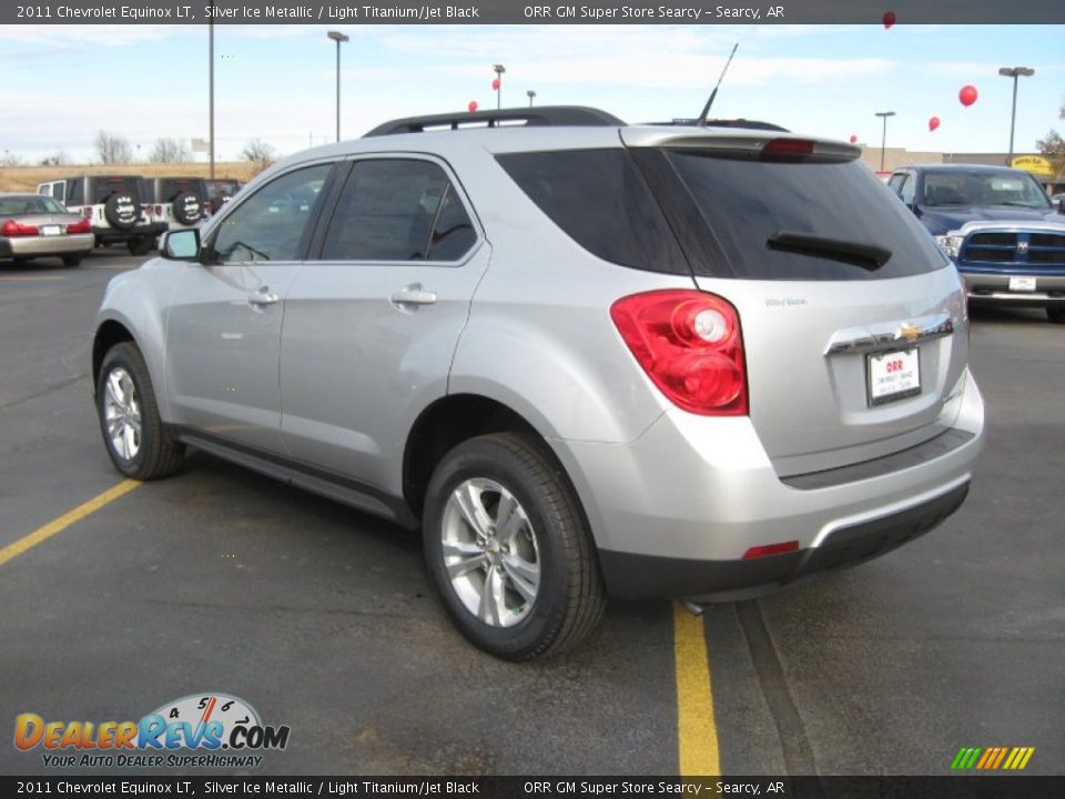 2011 Chevrolet Equinox LT Silver Ice Metallic / Light Titanium/Jet Black Photo #7