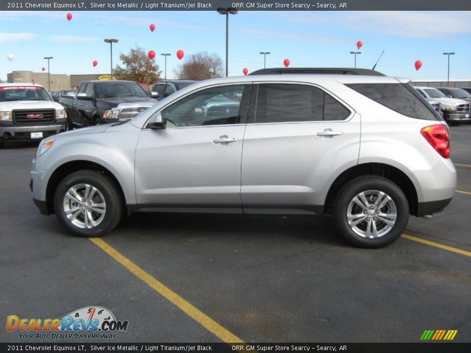 2011 Chevrolet Equinox LT Silver Ice Metallic / Light Titanium/Jet Black Photo #8