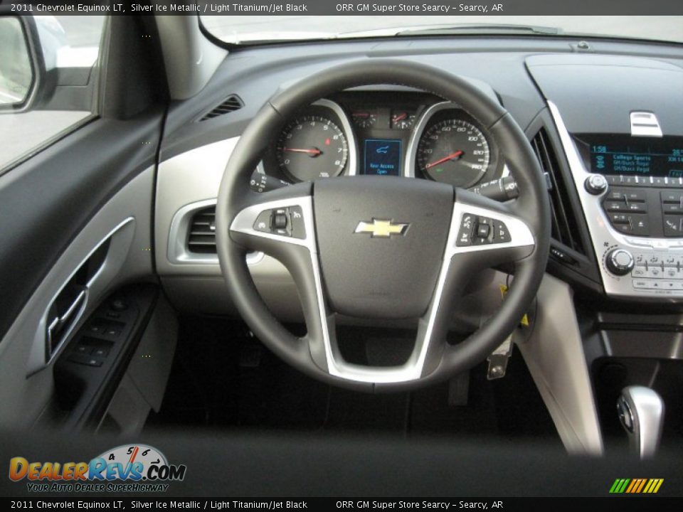 2011 Chevrolet Equinox LT Silver Ice Metallic / Light Titanium/Jet Black Photo #9