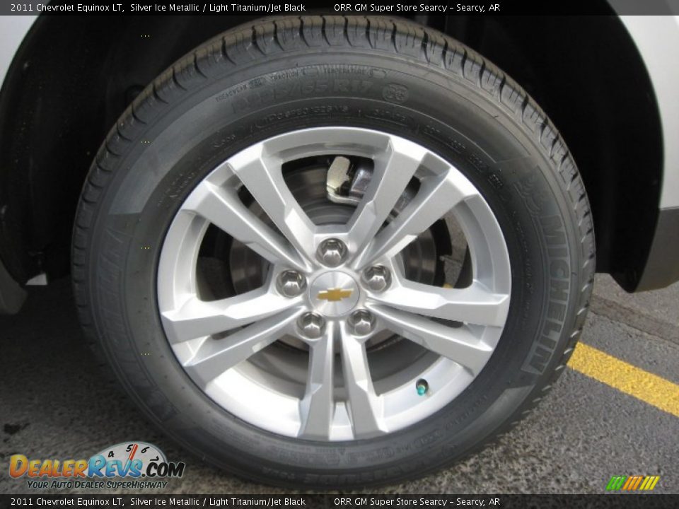 2011 Chevrolet Equinox LT Silver Ice Metallic / Light Titanium/Jet Black Photo #15