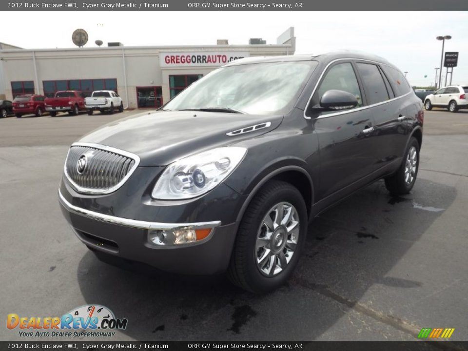 2012 Buick Enclave FWD Cyber Gray Metallic / Titanium Photo #1