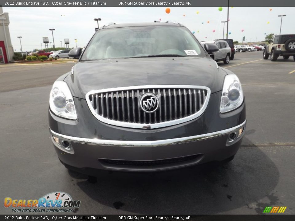 2012 Buick Enclave FWD Cyber Gray Metallic / Titanium Photo #2