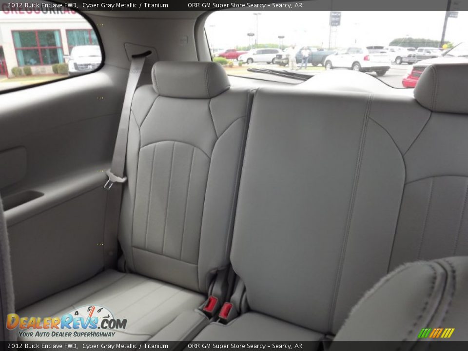 2012 Buick Enclave FWD Cyber Gray Metallic / Titanium Photo #15