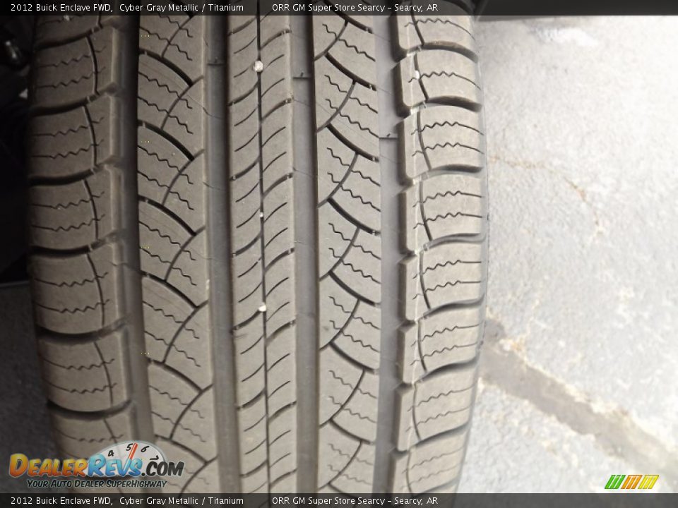 2012 Buick Enclave FWD Cyber Gray Metallic / Titanium Photo #18