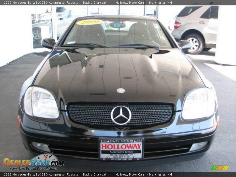 1999 Mercedes-Benz SLK 230 Kompressor Roadster Black / Charcoal Photo #2
