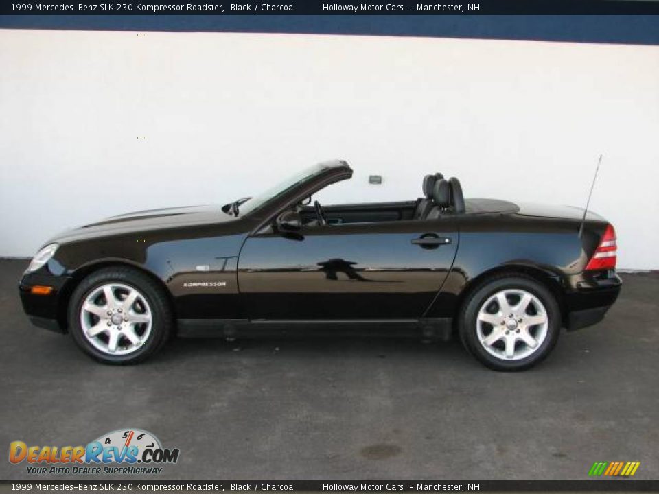 1999 Mercedes-Benz SLK 230 Kompressor Roadster Black / Charcoal Photo #5
