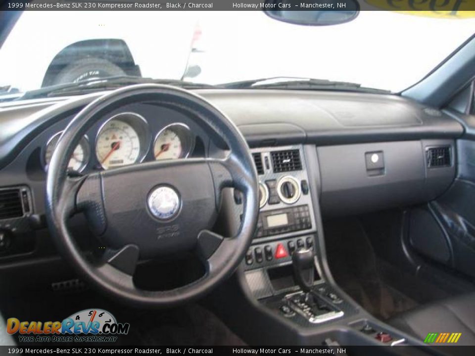 1999 Mercedes-Benz SLK 230 Kompressor Roadster Black / Charcoal Photo #7