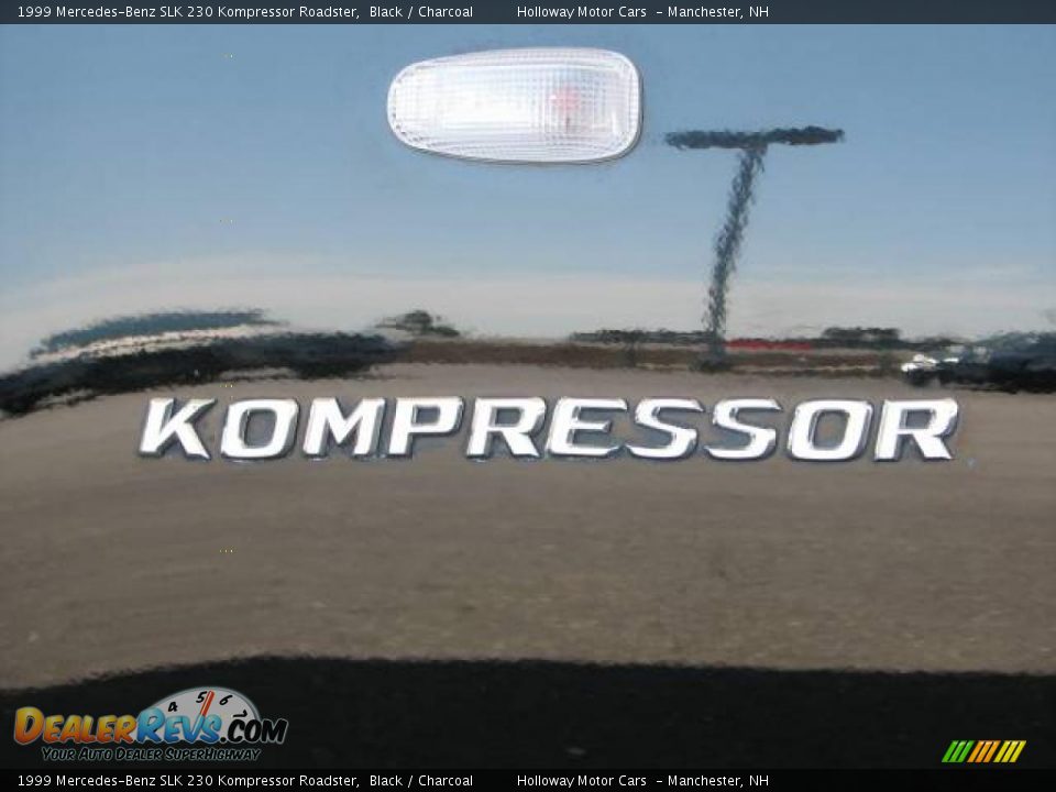 1999 Mercedes-Benz SLK 230 Kompressor Roadster Black / Charcoal Photo #10