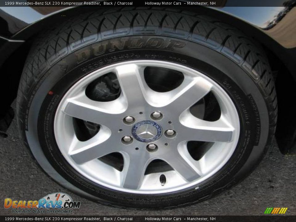 1999 Mercedes-Benz SLK 230 Kompressor Roadster Black / Charcoal Photo #11