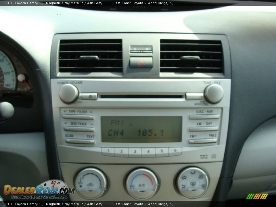 2010 Toyota Camry SE Magnetic Gray Metallic / Ash Gray Photo #11