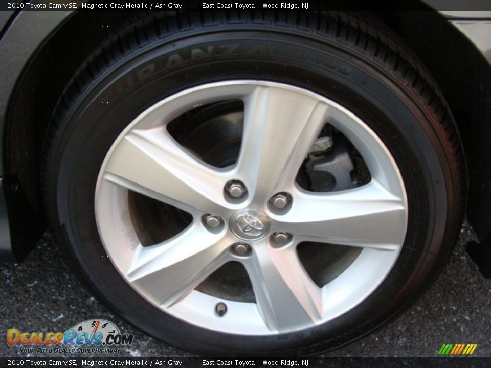 2010 Toyota Camry SE Magnetic Gray Metallic / Ash Gray Photo #14
