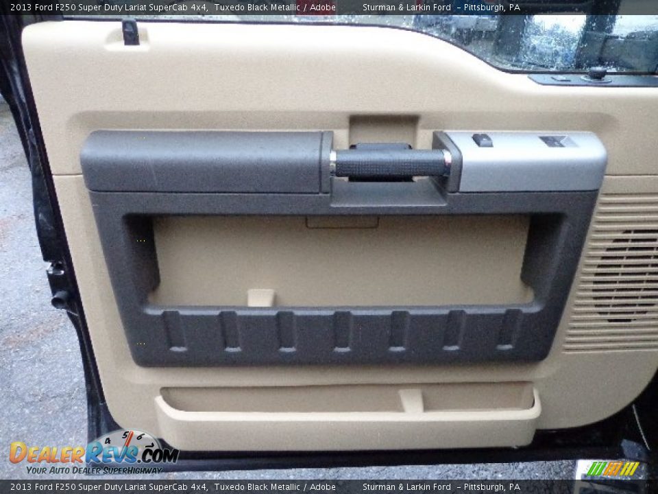 Door Panel of 2013 Ford F250 Super Duty Lariat SuperCab 4x4 Photo #11