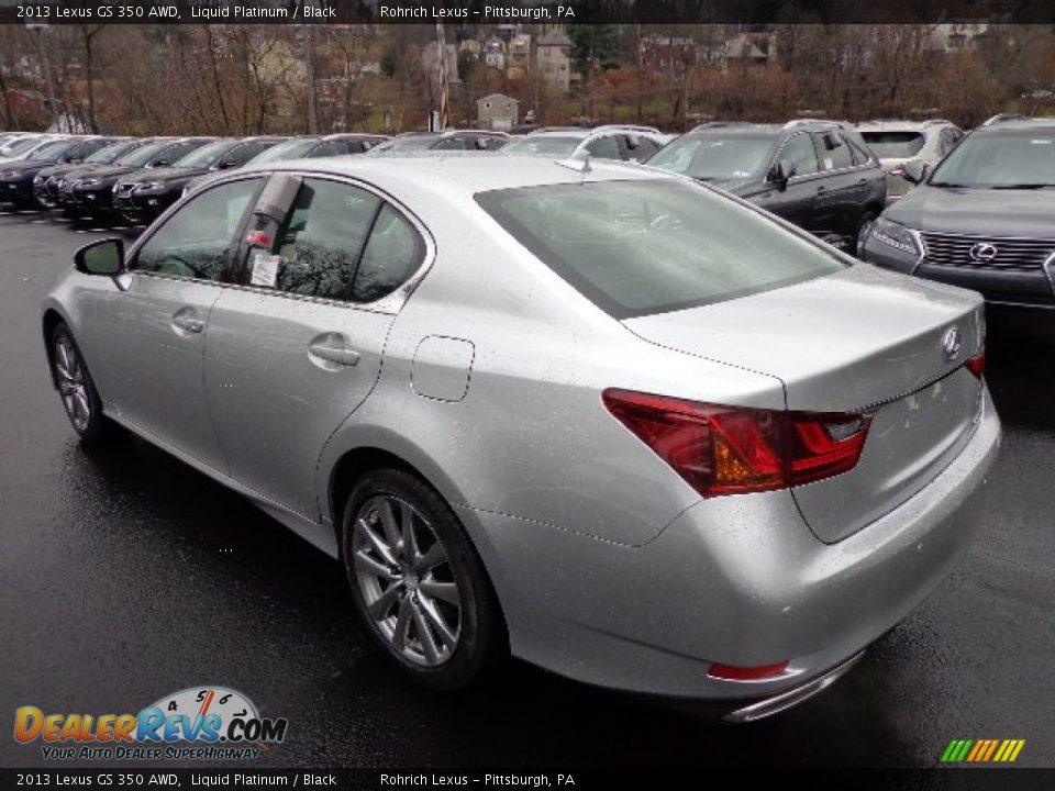2013 Lexus GS 350 AWD Liquid Platinum / Black Photo #2
