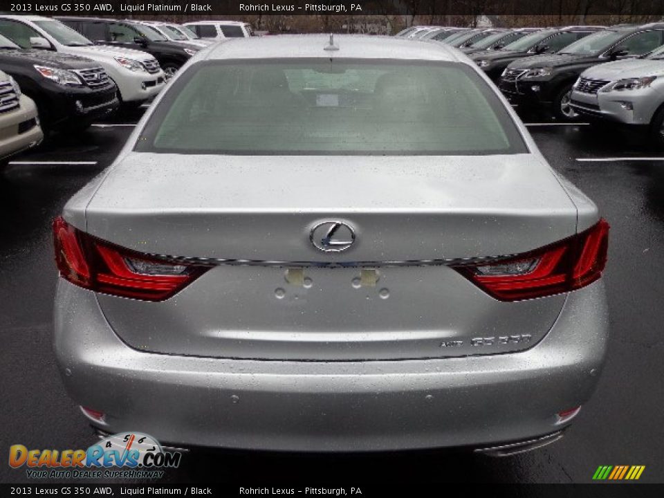 2013 Lexus GS 350 AWD Liquid Platinum / Black Photo #3