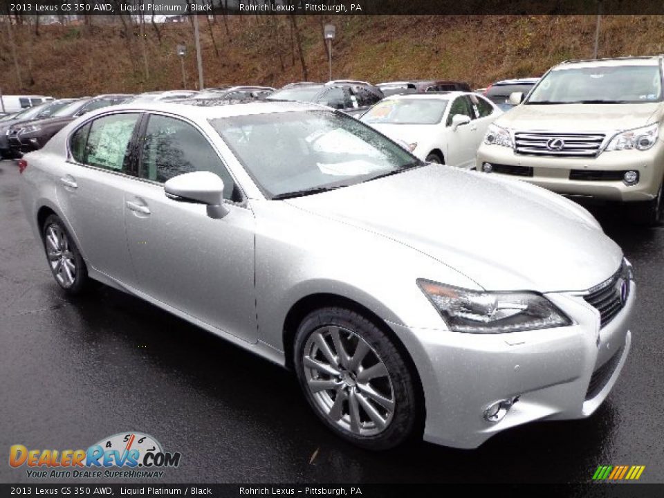 2013 Lexus GS 350 AWD Liquid Platinum / Black Photo #6