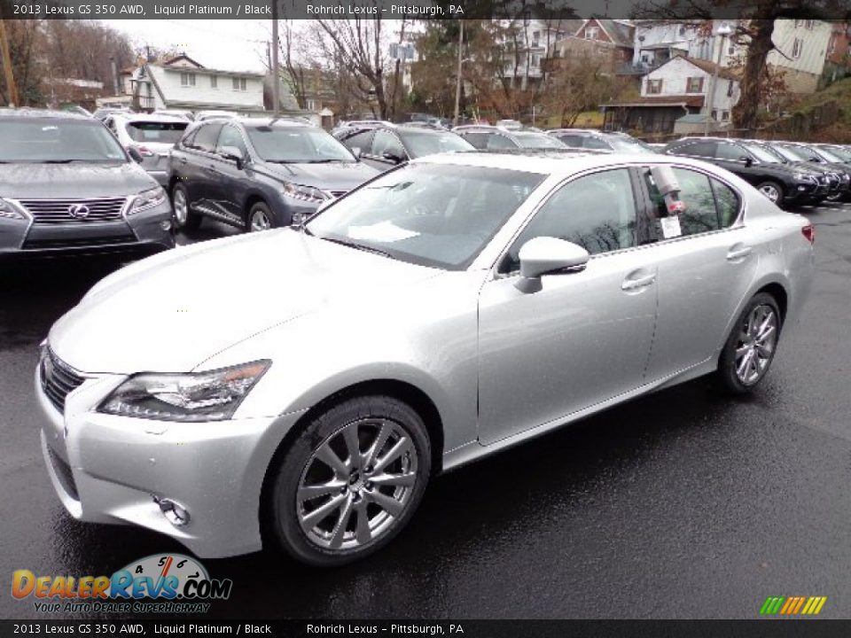 2013 Lexus GS 350 AWD Liquid Platinum / Black Photo #8