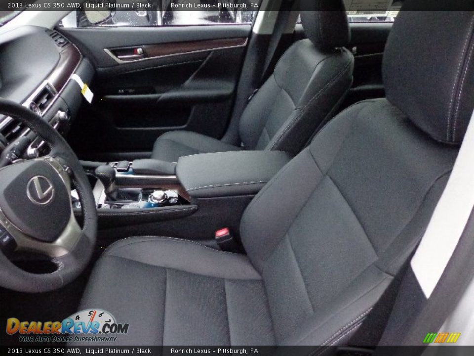 2013 Lexus GS 350 AWD Liquid Platinum / Black Photo #10