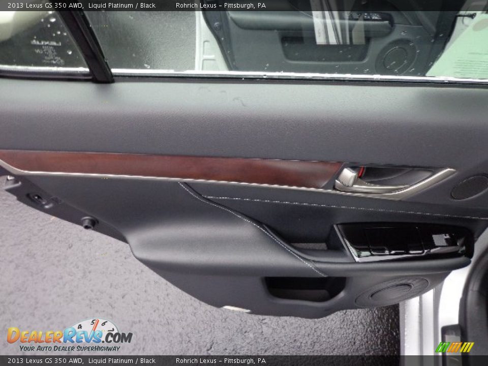 2013 Lexus GS 350 AWD Liquid Platinum / Black Photo #13