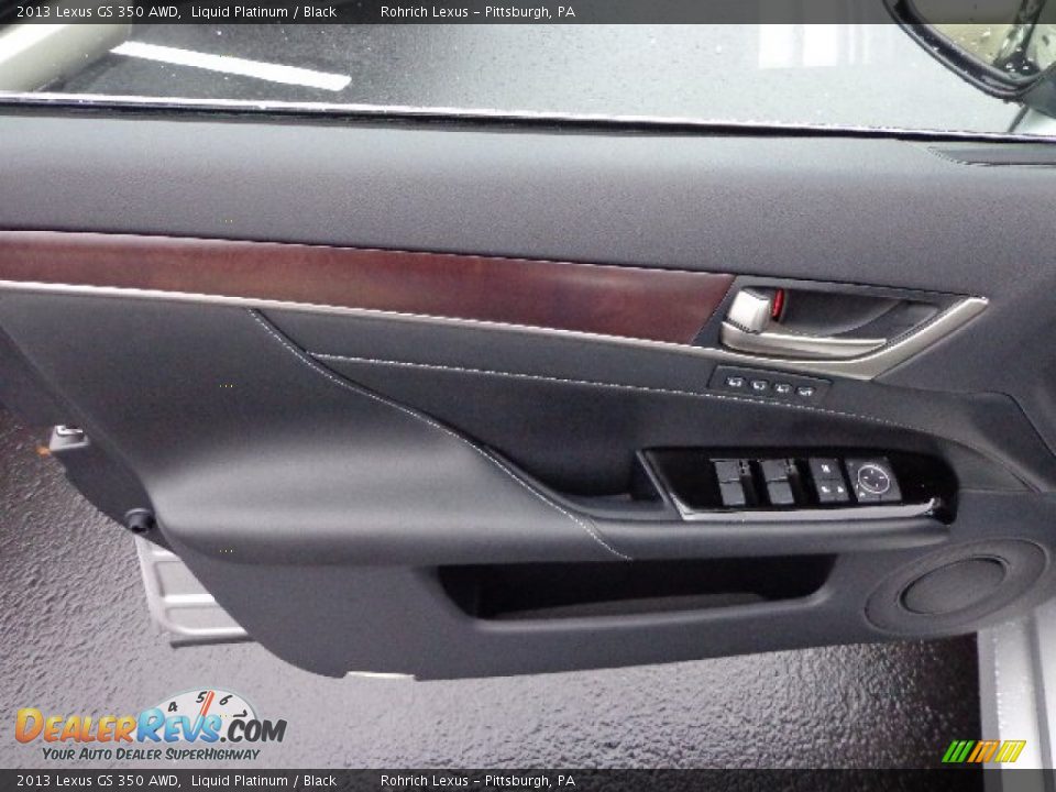 2013 Lexus GS 350 AWD Liquid Platinum / Black Photo #14