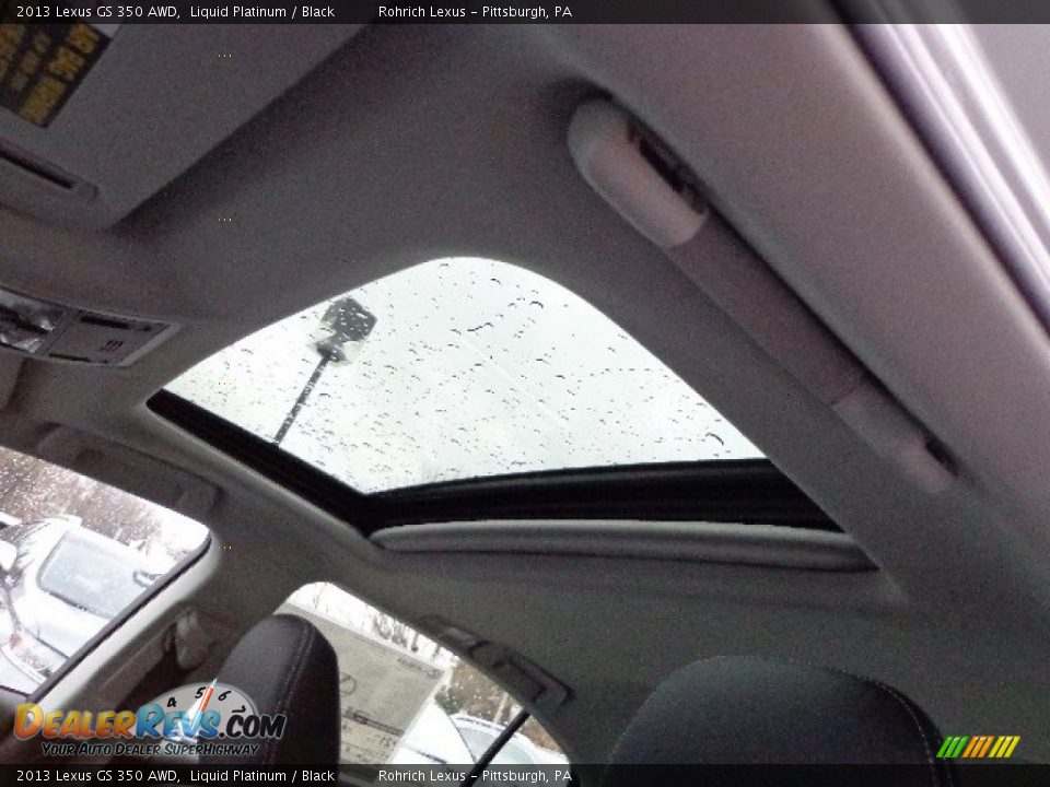 2013 Lexus GS 350 AWD Liquid Platinum / Black Photo #15