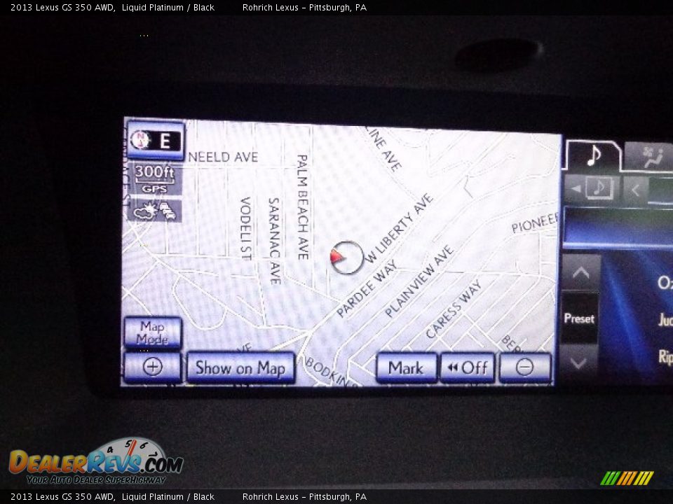 2013 Lexus GS 350 AWD Liquid Platinum / Black Photo #17