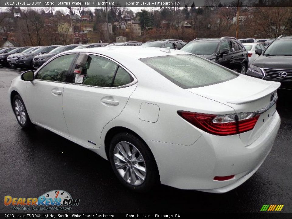 2013 Lexus ES 300h Hybrid Starfire White Pearl / Parchment Photo #2