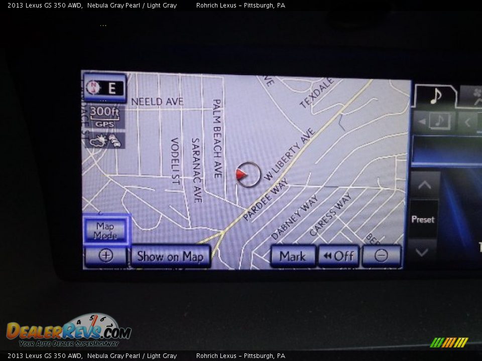 2013 Lexus GS 350 AWD Nebula Gray Pearl / Light Gray Photo #17