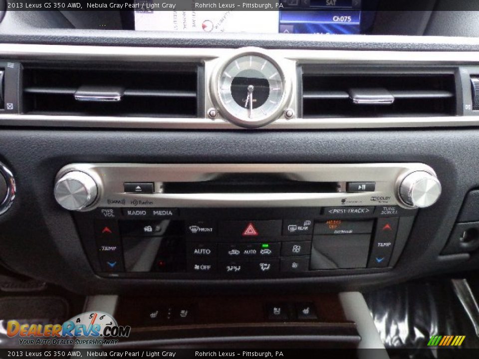 2013 Lexus GS 350 AWD Nebula Gray Pearl / Light Gray Photo #19