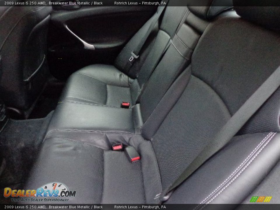 2009 Lexus IS 250 AWD Breakwater Blue Metallic / Black Photo #5