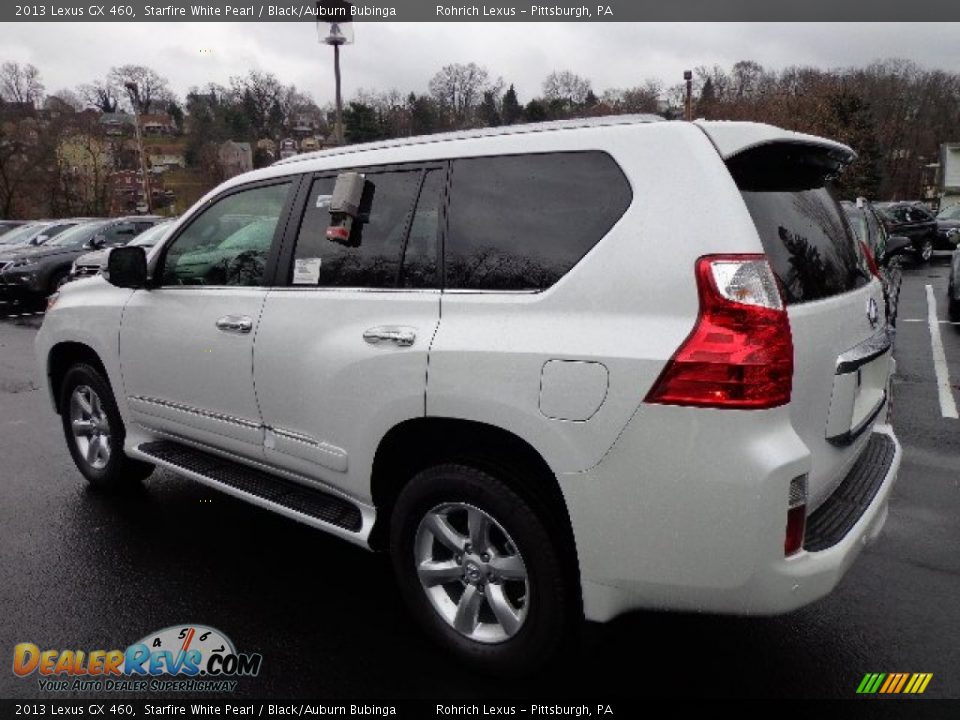 2013 Lexus GX 460 Starfire White Pearl / Black/Auburn Bubinga Photo #2