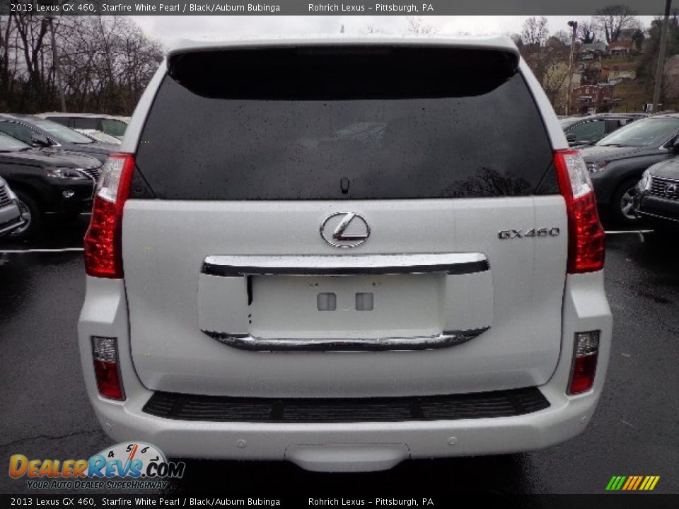 2013 Lexus GX 460 Starfire White Pearl / Black/Auburn Bubinga Photo #3