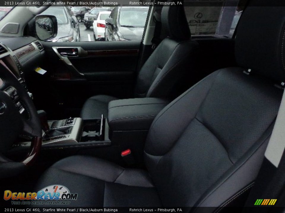 2013 Lexus GX 460 Starfire White Pearl / Black/Auburn Bubinga Photo #10