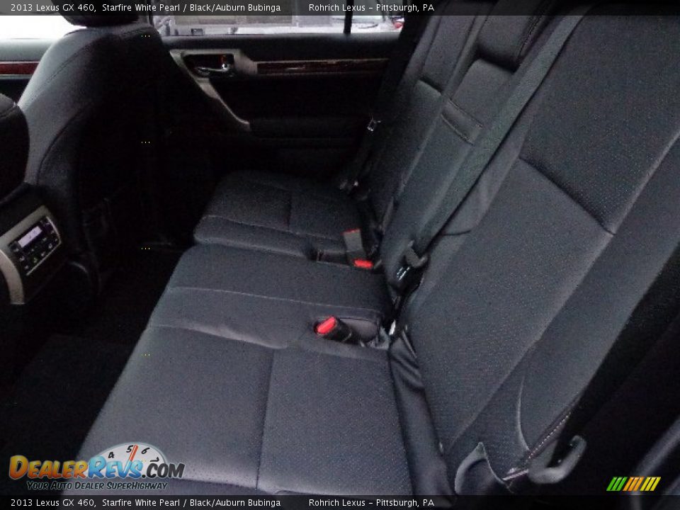 2013 Lexus GX 460 Starfire White Pearl / Black/Auburn Bubinga Photo #11