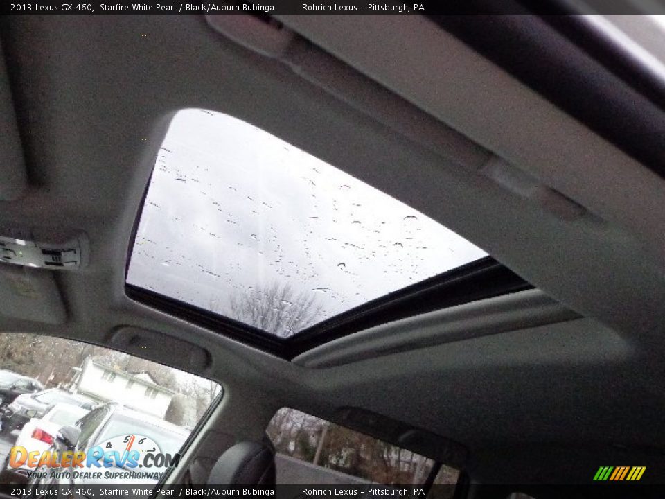 2013 Lexus GX 460 Starfire White Pearl / Black/Auburn Bubinga Photo #15