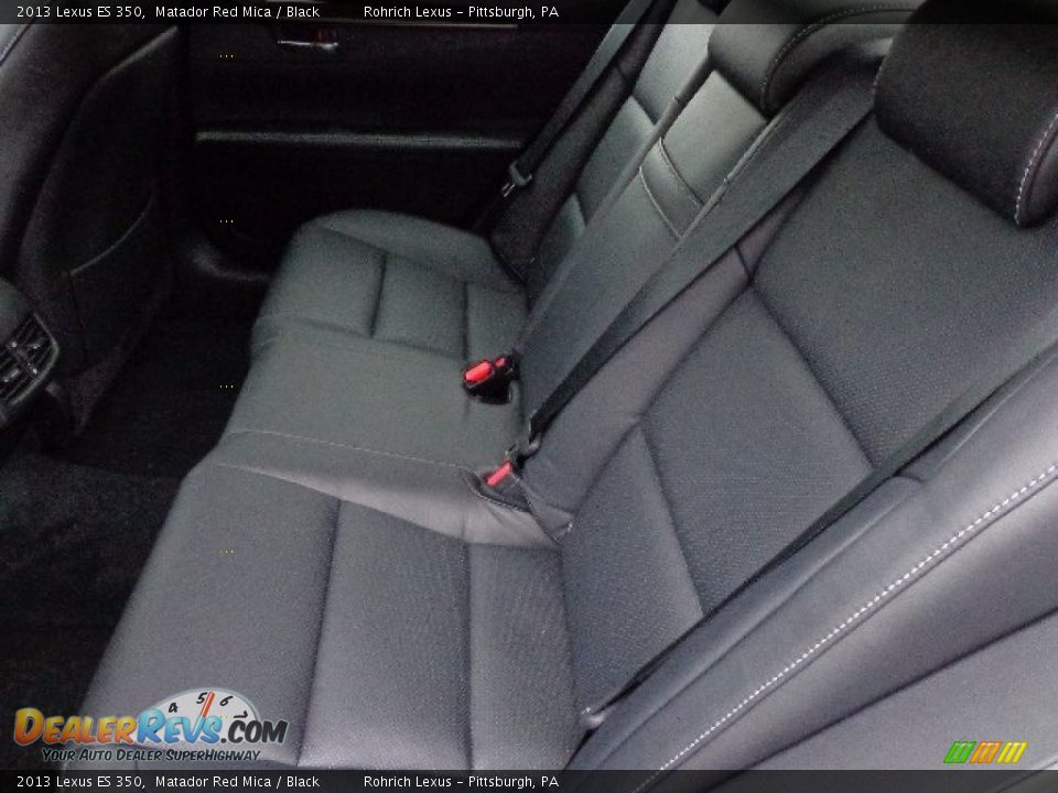 2013 Lexus ES 350 Matador Red Mica / Black Photo #11