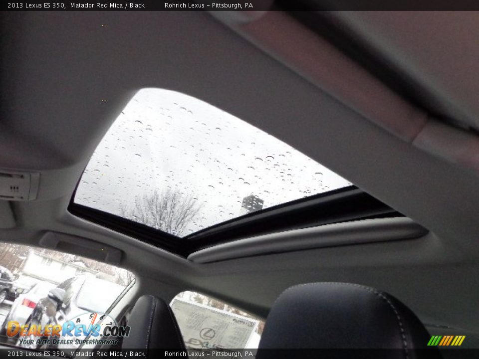 2013 Lexus ES 350 Matador Red Mica / Black Photo #15