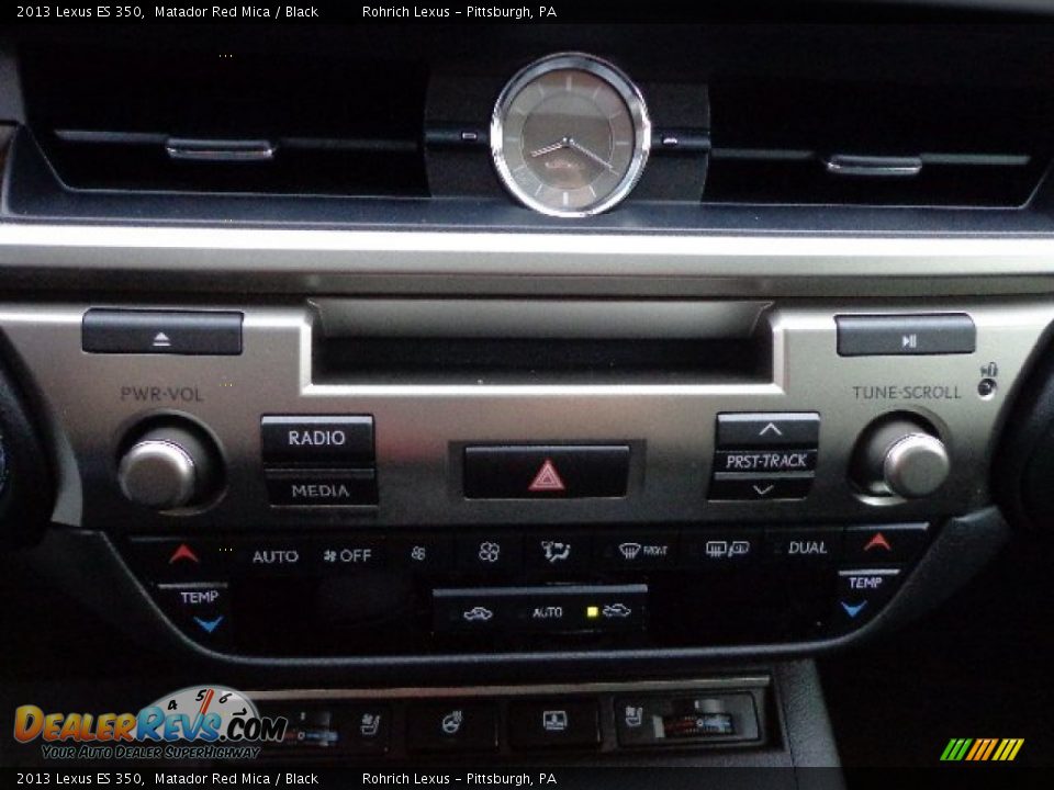 2013 Lexus ES 350 Matador Red Mica / Black Photo #18