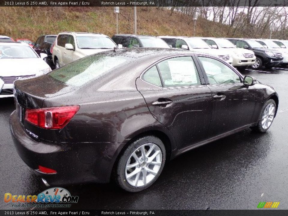 Fire Agate Pearl 2013 Lexus IS 250 AWD Photo #4