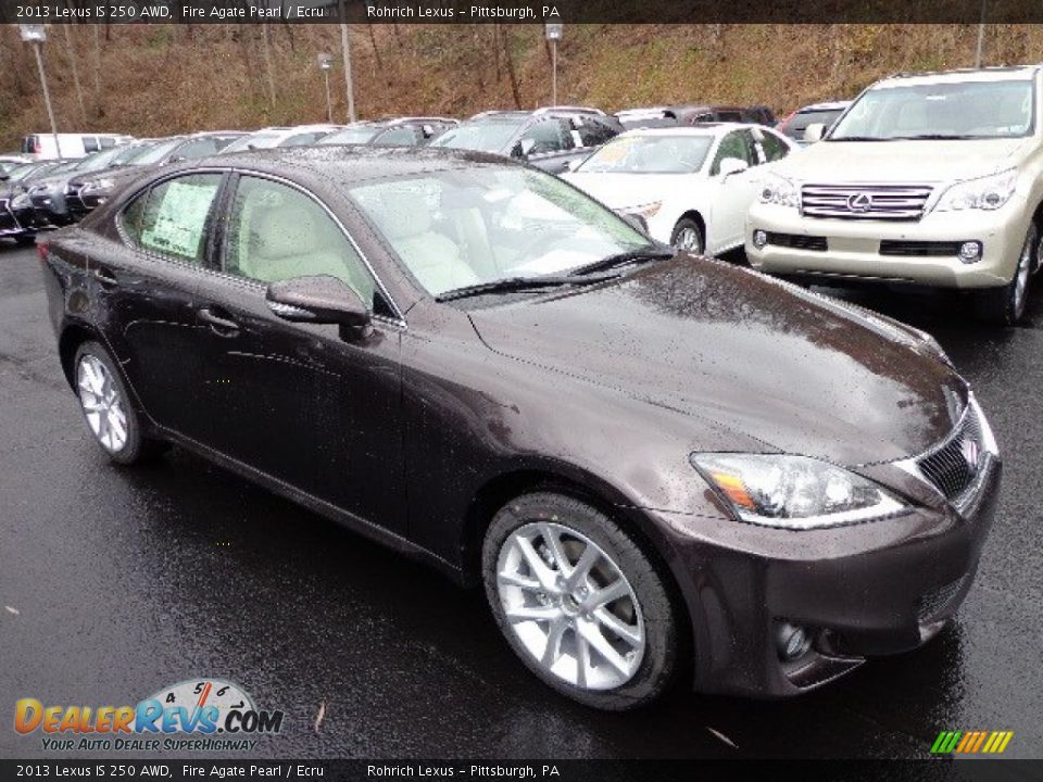 Front 3/4 View of 2013 Lexus IS 250 AWD Photo #6
