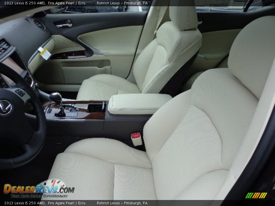 Front Seat of 2013 Lexus IS 250 AWD Photo #10