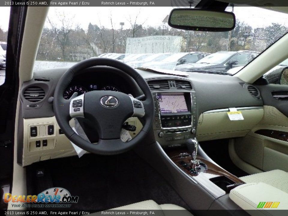 Dashboard of 2013 Lexus IS 250 AWD Photo #12