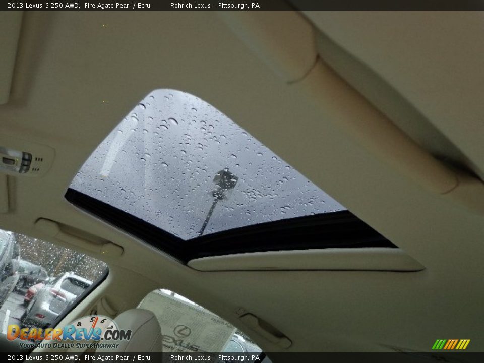 Sunroof of 2013 Lexus IS 250 AWD Photo #15