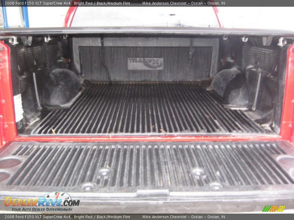 2008 Ford F150 XLT SuperCrew 4x4 Bright Red / Black/Medium Flint Photo #5