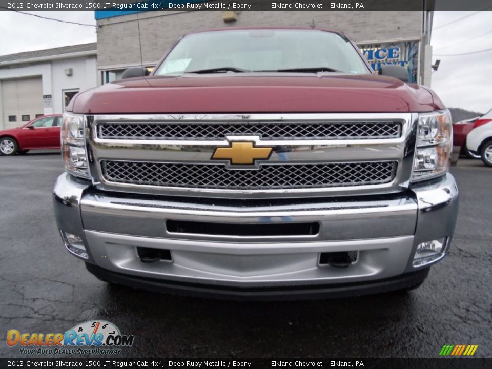2013 Chevrolet Silverado 1500 LT Regular Cab 4x4 Deep Ruby Metallic / Ebony Photo #8