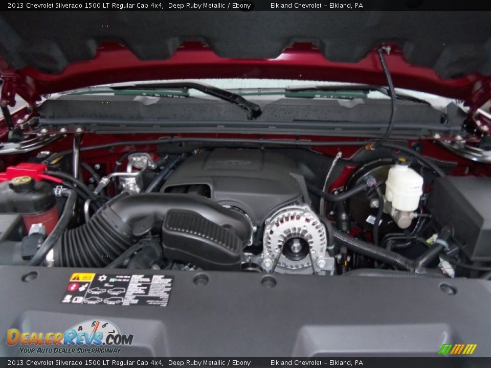 2013 Chevrolet Silverado 1500 LT Regular Cab 4x4 5.3 Liter OHV 16-Valve VVT Flex-Fuel Vortec V8 Engine Photo #13